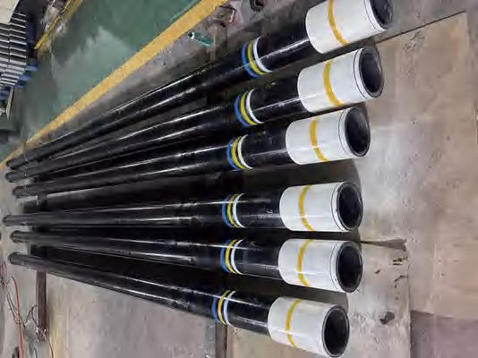 comprar API 5CT Padrão 4-1/2 BTC LTC N80 L80 Tubos de aço sem costura e caixa completos com anéis de segurança e com mamilos online manufacture
