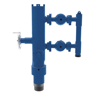 comprar Cabeça de cimentação dupla com encaixe de 13-3/8'' para campo petrolífero, compatível com fivela BTC da API SWS, mais vendida online manufacture