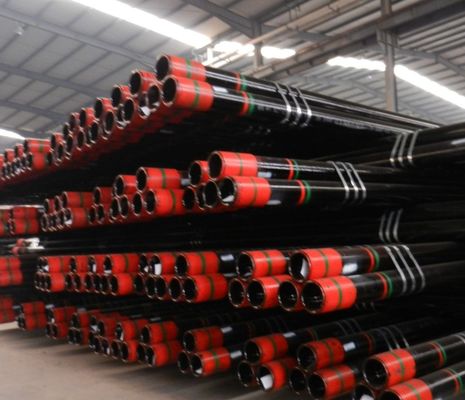 comprar API 5CT Standard 6-5/8 STC J55 K55 Tubos e carcaças de aço carbono com acoplamento para proteger o poço online manufacture