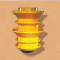 4 1/2 ou Maiores Tamanhos PDC Borrável Cimento Especial Bottom Plug para Petróleo & Gas bem Cementamento Seguro
