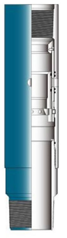 Norma API 7 N80 LTC 9.19 a 11.51 LB/FT Collar mecânico de estágio para furos de poço verticais e ligeiramente desviados