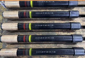 Submarinas de cruzamento resistentes à fragilização por hidrogénio (aço C110, 7