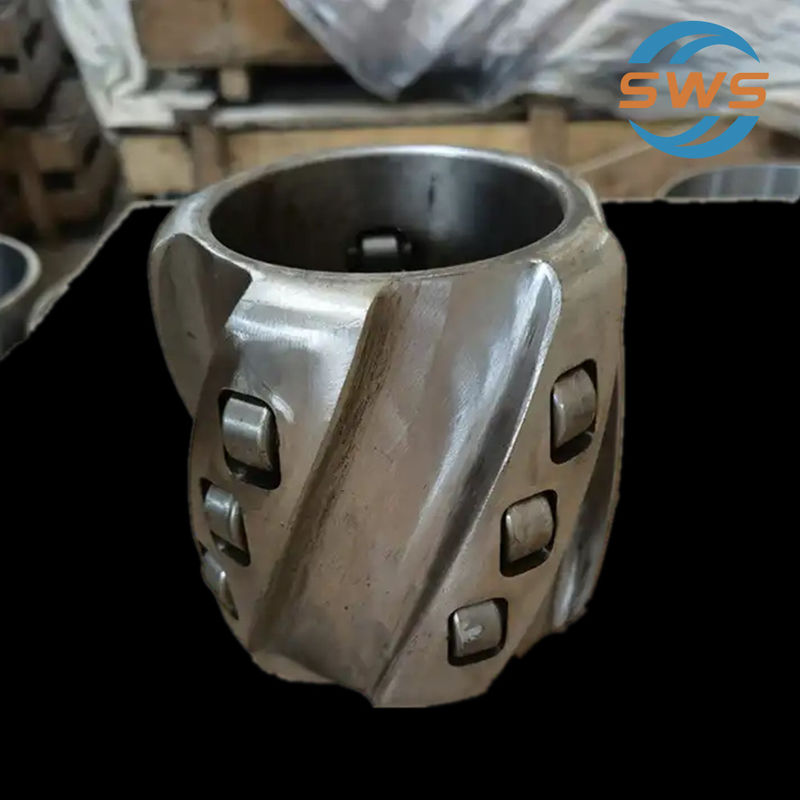 API 10D 4 1/2 Melhorar a qualidade do cimento Casing Centralizer de rolos de mola para perfuração de poço direcional