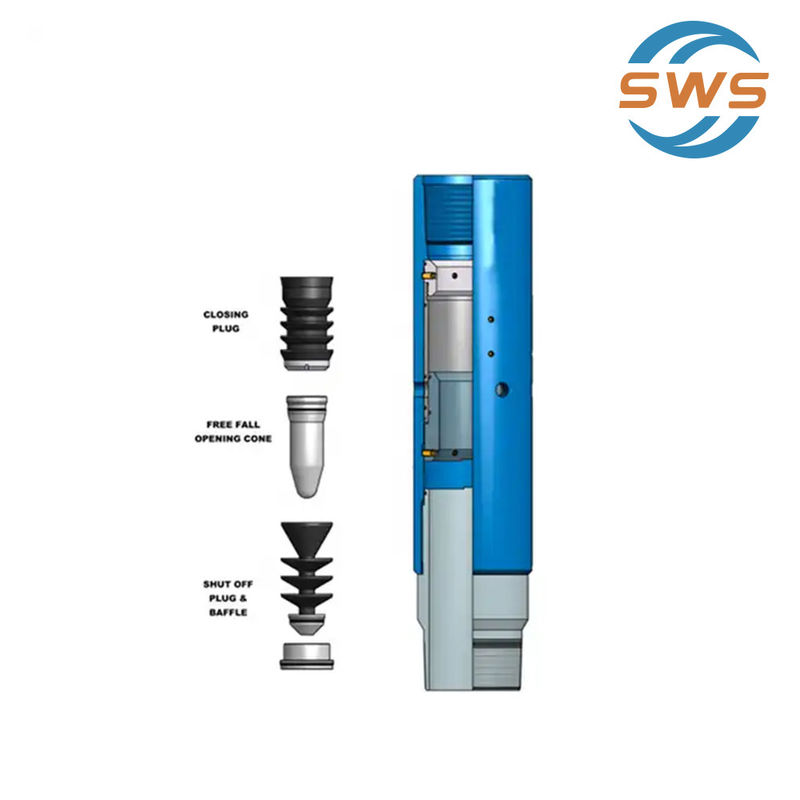 Api Mecânico e Hidráulico 5.69mm By Pass Baffle Plate Cementamento Collar de Estágio Com 718 LTC