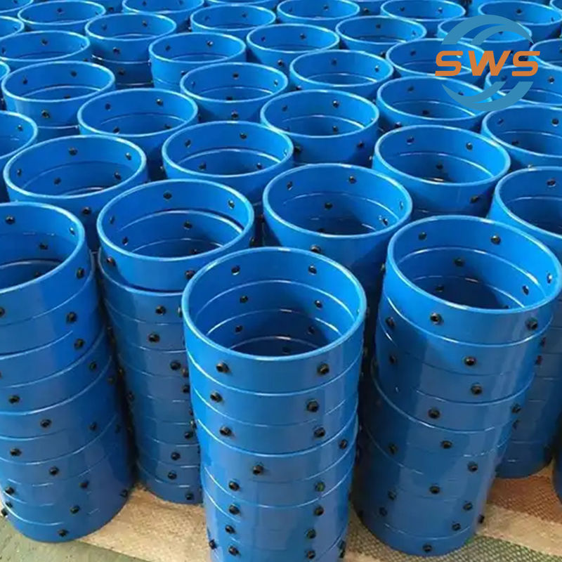 API Standard 9 5/8 Oil Well Use Pintype Stop Collar for Centralizer with Stand High Axial Forces (Carrilha de bloqueio de pinto para centralizador com forças axiais elevadas).