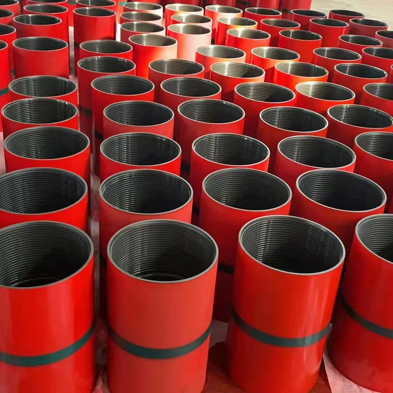 Acoplamentos de caixa J55 econômicos para campos marginais 2-7/8 a 4-1/2 polegadas de tubo usado