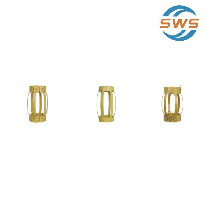 Fabrica Centralizer de aço inoxidável elástico de arco único customizável Ferramentas de poço de óleo semi-rígido Centralizer de tubulação por atacado
