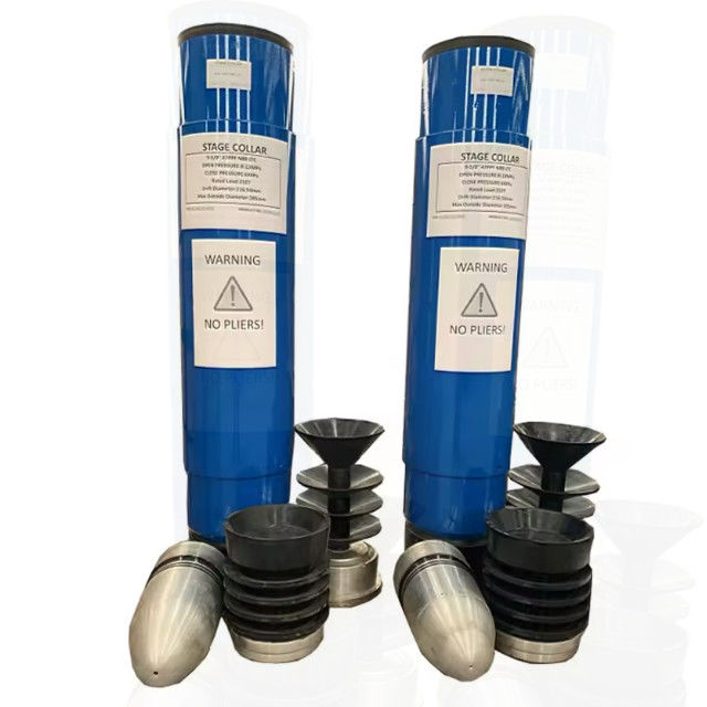 Norma API 4-1/2 N80 LTC 5.2 a 6.35 LB/FT Collar de estágio mecânico para furos de poço verticais e ligeiramente desviados