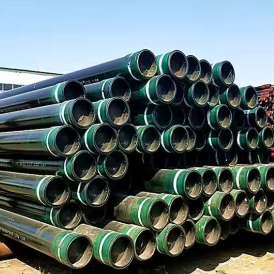 API 5CT Standard 13-3/8 STC Tubos e carcaças de aço carbono laminados a quente N80 L80 com acoplamento para perfuração