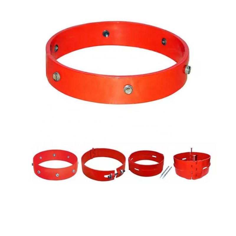 Padrão API 8 1/8 Oil Well Use Sets Screw Type Stop Collar for Centralizer with Stand High Axial Forces (Padrão de bloqueio de parafusos para centralizadores com altas forças axiais).