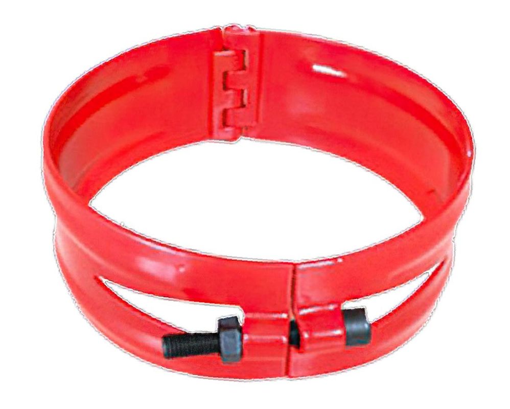 Padrão API 8 1/8 Oil Well Use Sets Screw Type Stop Collar for Centralizer with Stand High Axial Forces (Padrão de bloqueio de parafusos para centralizadores com altas forças axiais).