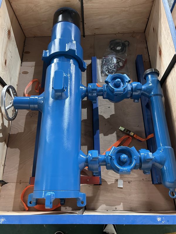 9-5/8' API Casing LTC BTC Buckle conectado 21Mpa Pressão de trabalho Single Plug Cementador cabeça com embalagem de madeira 635KG