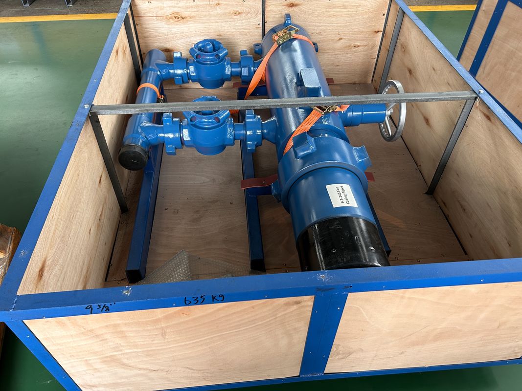 6-5/8' API Casing LTC BTC Buckle ligado 35Mpa Pressão de trabalho 54Mpa Pressão de ensaio Double Plug Cementing Head