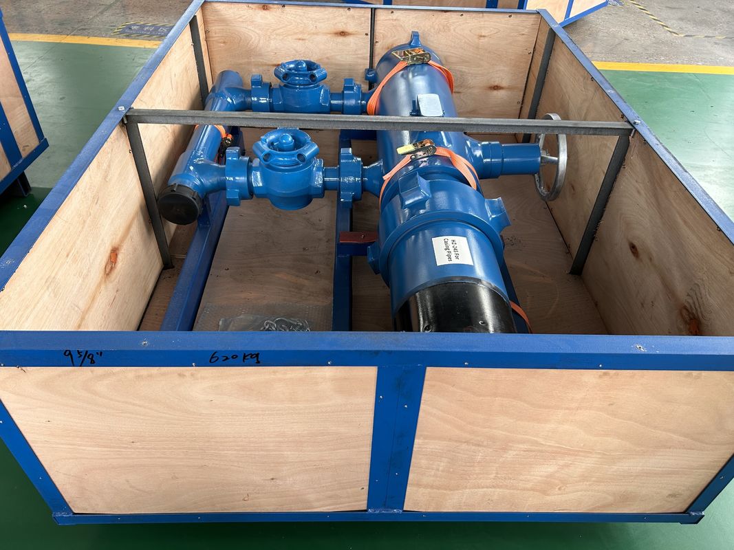 13-3/8' API Casing BTC Buckle conectado Compliance Regulatory Double Plug Cementing Head