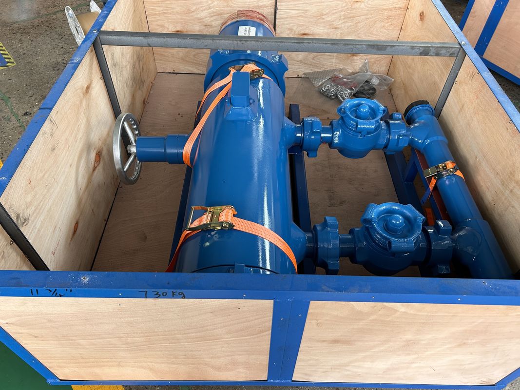 6-5/8' API Casing LTC BTC Buckle ligado 35Mpa Pressão de trabalho 54Mpa Pressão de ensaio Double Plug Cementing Head