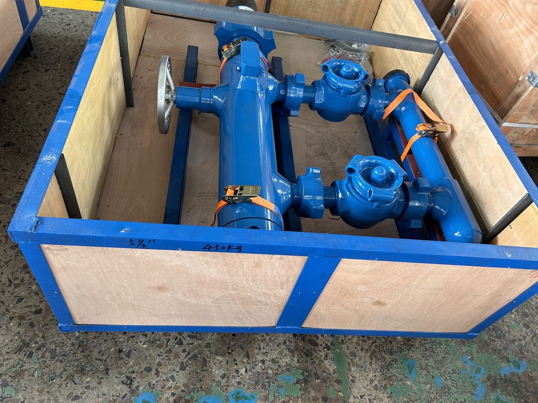 5-1/2' API Casing LTC Buckle ligado 54Mpa Pressão de teste cabeça de cimento duplo plug com embalagem de madeira 450KG