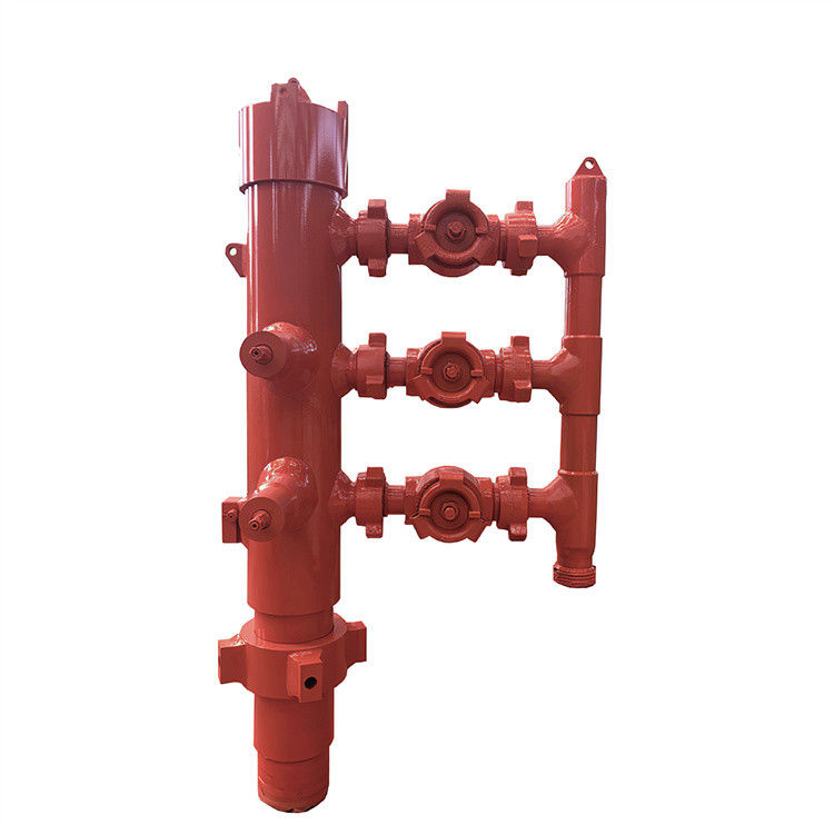 13-3/8' API Casing BTC Buckle conectado Compliance Regulatory Double Plug Cementing Head