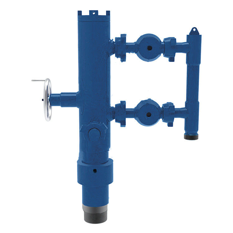 13-3/8' API Casing BTC Buckle conectado Compliance Regulatory Double Plug Cementing Head