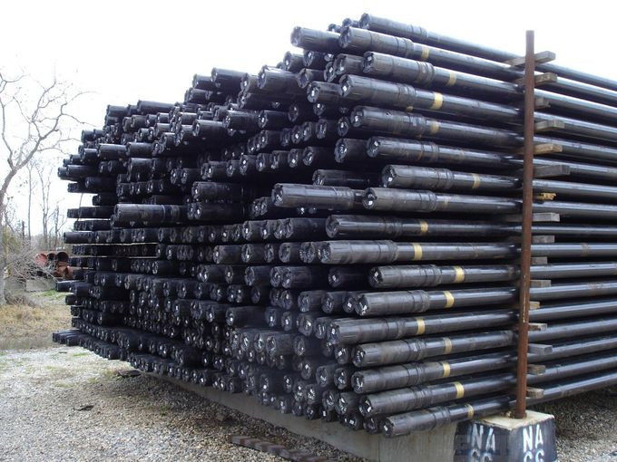 6-5/8 4145H 24.24 LB/FT Oilfield Drill Pipe 6.625 polegadas OD