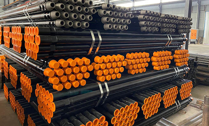 3-1/2' tubo de perfuração 8,81lb/ft 6,45 espessura da parede tubo de carvão NC38