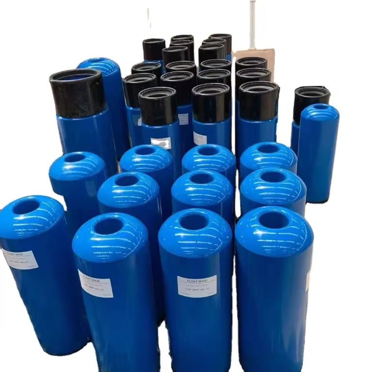 Sapatilha flutuante e colar flutuante de cimento para poço de petróleo e gás com válvulas duplas de 5